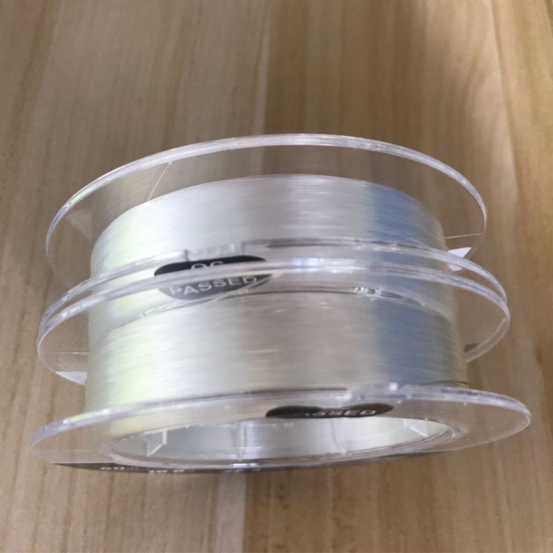 Прочная японская шелково-углеродная леска для ловли тиляпии длиной 100 м