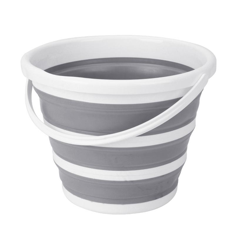 1/2 шт складное ведро для мытья автомобиля на открытом воздухе для рыбалки круглое ведро для ванной комнаты и кухни портативное складное ведро контейнер для воды
