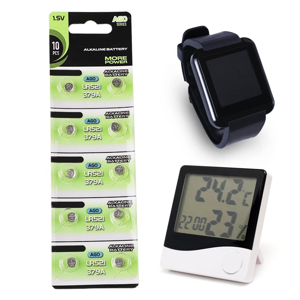 10 шт. 1,55 В щелочные батарейки-таблетки щелочная батарея для часов калькуляторов и игрушек AG0/AG1/AG2/AG3/AG4/AG5