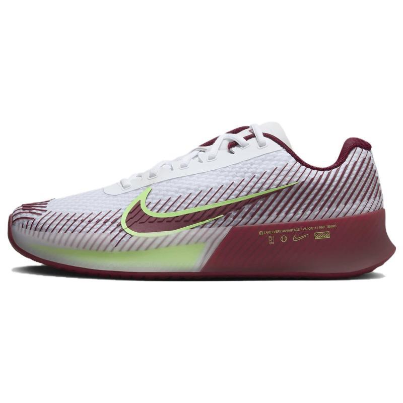 Nike Кроссовки Court Air Zoom Vapor 11 Hc Белый Командный Красный Лаймовый Взрыв DR6966-104