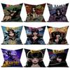 Movie E-Elvira Mistress Of The Dark Decorative Room Aesthetics Pillow Case Home Decor Bedroom Sofa Bed Couch Pillow Cover 45X45