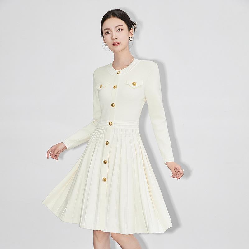 Знаменитое трикотажное плиссированное платье-юбка Xiao Xiang для миниатюрных женщин - облегающая, универсальная короткая юбка-бант