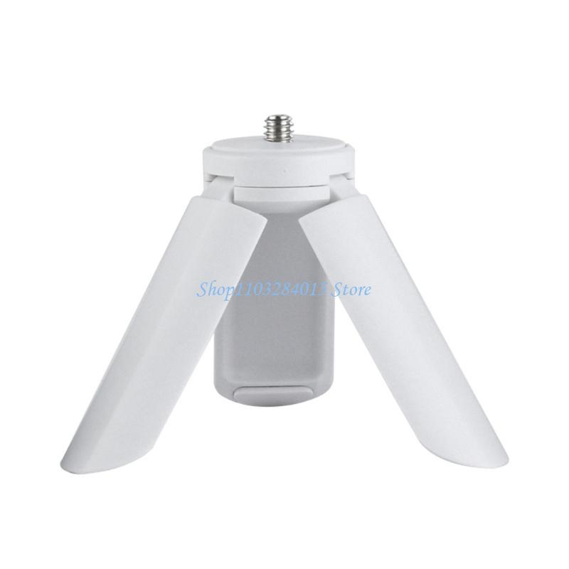 R6FF Camera Tripod 1/4Inch Screw Miniature Tripod Stand For Indoor Outdoor Handheld Desktop Support