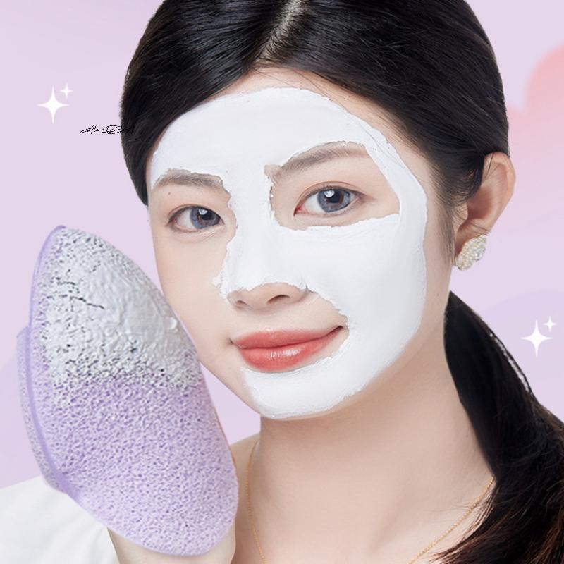 1 шт. Многоразовые мягкие спонжи для умывания лица, спонж для очищения лица для глубокого удаления черных точек, СПА-массаж, средство для снятия макияжа