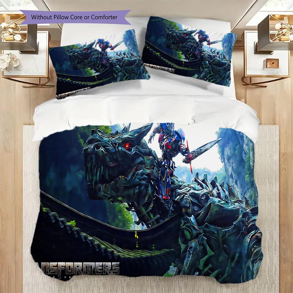 Transformers Matrix Leadership Bedding (1 * duvet cover + 2 * pillowcase, without core) 2D Flat Bedding set Duvet cover and pillowcase