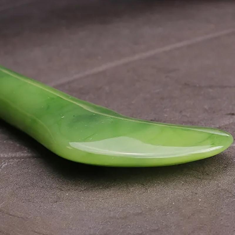 Массажер для лица с доской Гуаша из смолы, инструмент для подтяжки лица, спа-расческа для тела