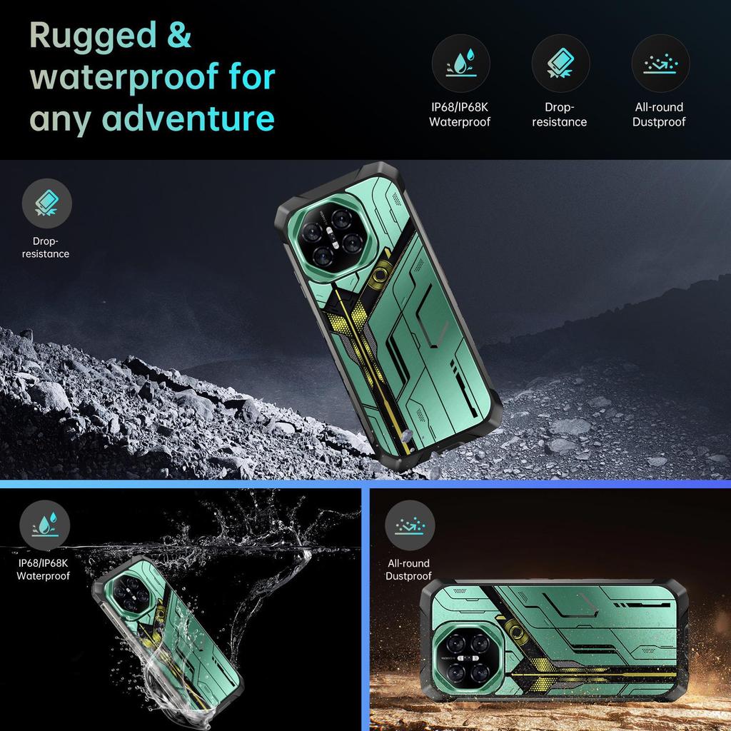 Оригинальный 5G-смартфон X27 Ultra 16 ГБ + 1 ТБ, Прочный и водонепроницаемый дизайн