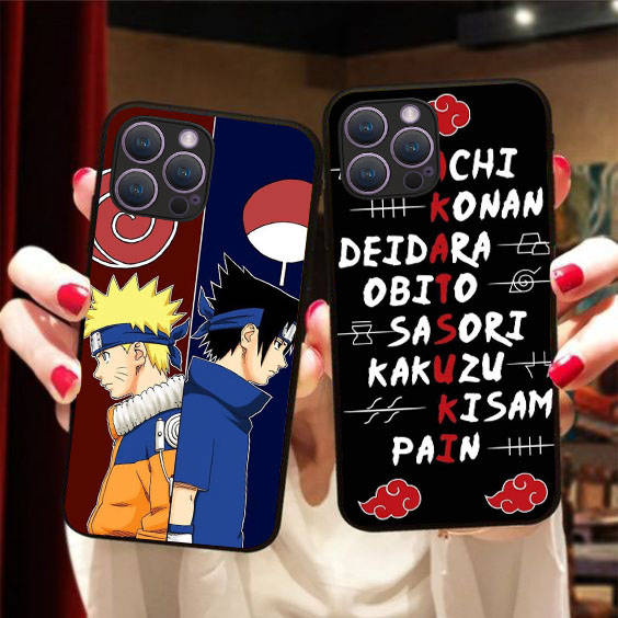 51 Naruto Sasuke Uchiha Case for Xiaomi Redmi A3 13C 10A 10C 12C 9A 9C 9T A3X Note 13 8 9 10 11 12 Poco F5 F6 C51 M6 X3 X6 C65 C50 C55 Pro Plus 4G 5G
