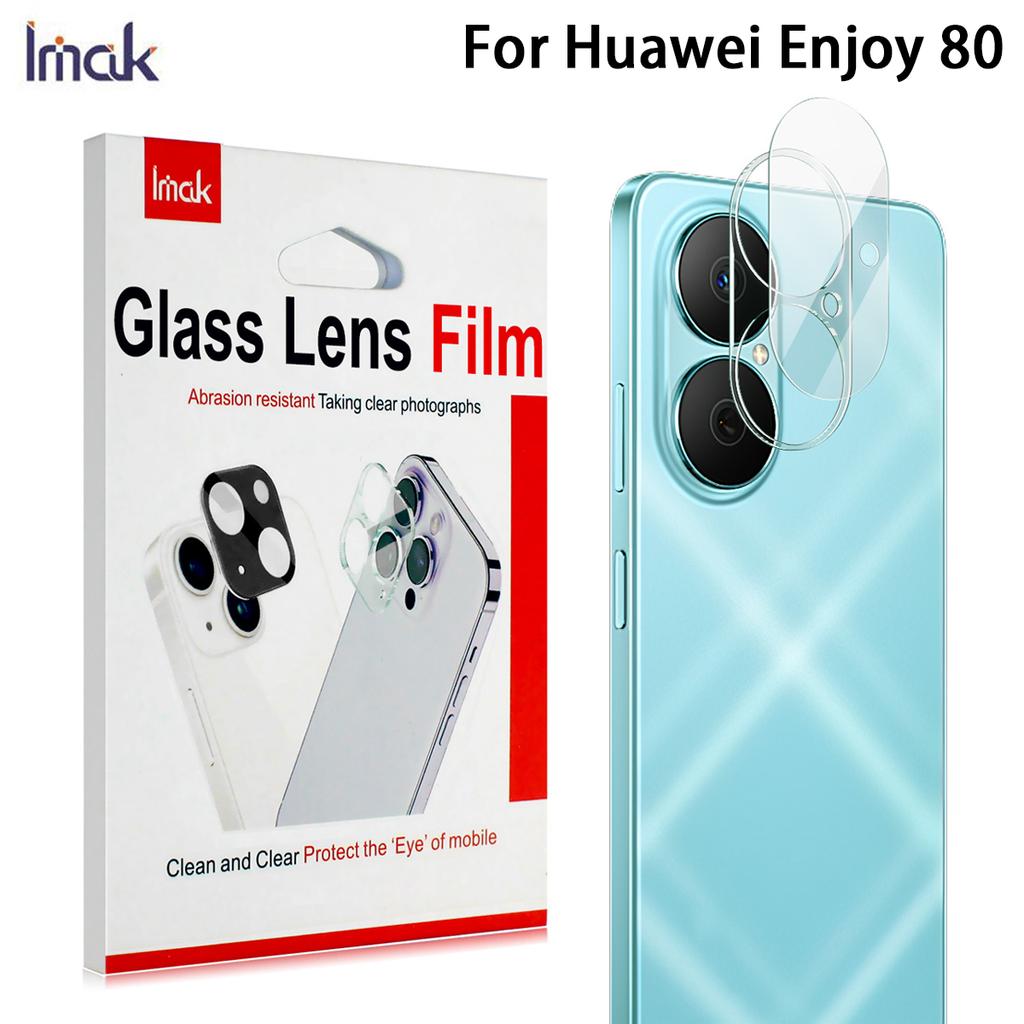For Huawei Enjoy 80 Glass IMAK High Definition Integrated Glass Lens Film