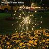 Solar Fairy Lawn Lights,Waterproof Outdoor Firework Lights,LEDs Garden Flower Light For Garden Christmas Party DIY Decoration