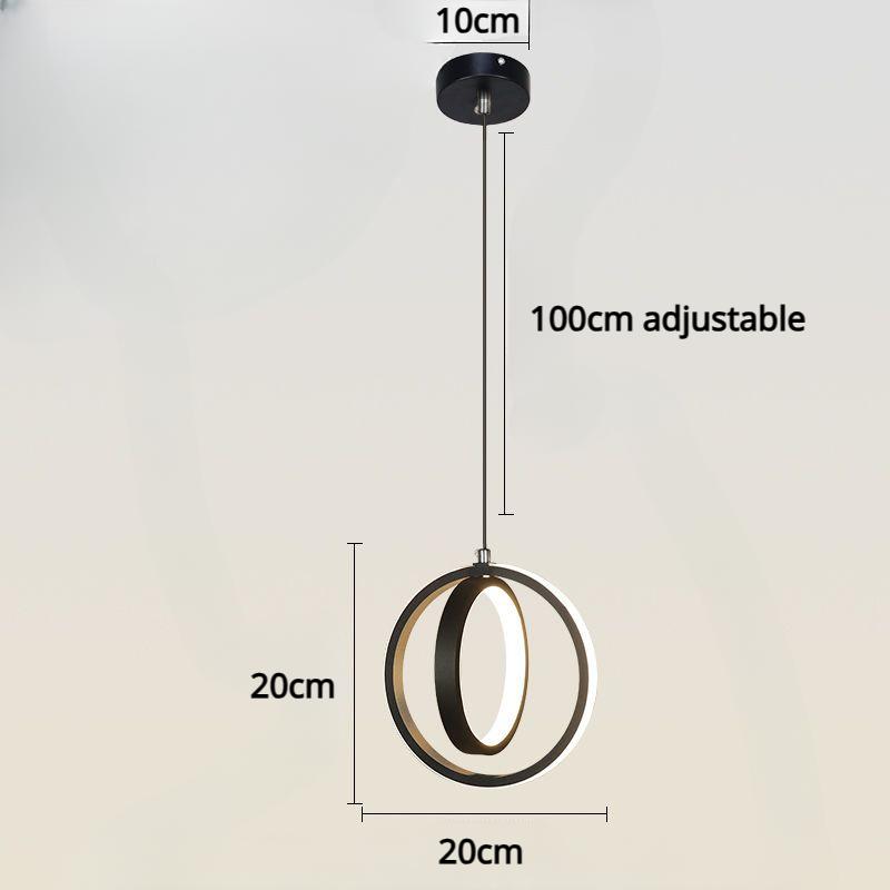 Скандинавские современные подвесные светильники, светодиодная люстра для гостиной, спальни, столовой, кухни, ресторана