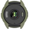 2 шт. Мягкий чехол из ТПУ (Черный + зеленый) Совместимый с Garmin Forerunner965 Беговые Смарт-часы Защитный Чехол Предназначен для часов Forerunner 965