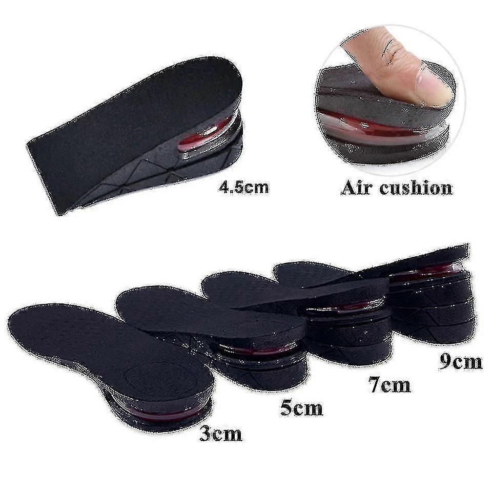 1pair Invisible Insole For Heightening, From 3 Cm To 9 Cm, Heightening Pad, Adjustable