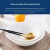 Pure White Bone China Rice Bowl Set