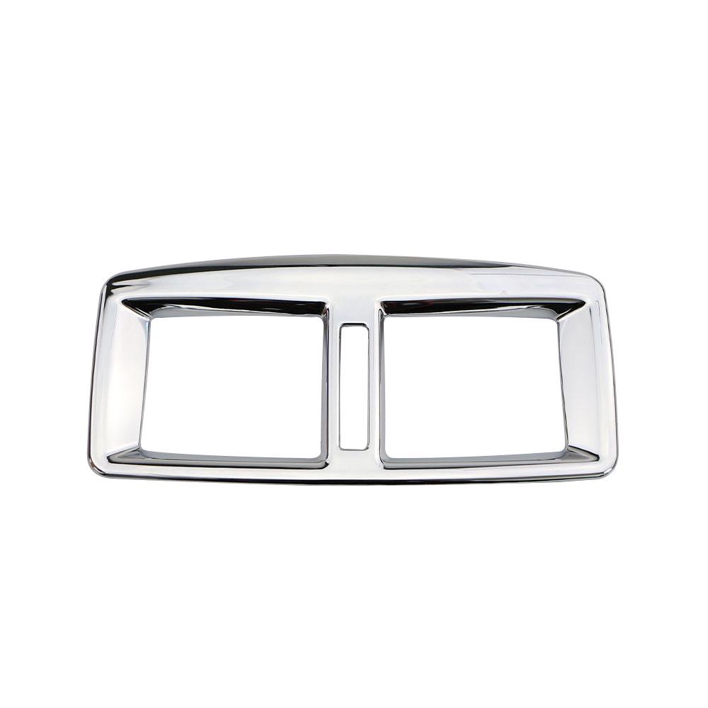 Для Peugeot 3008 2014 2015 2016 Аксессуары Накладка на панель заднего воздуховода Задний подлокотник Рамка кондиционера Декоративная наклейка Отделка интерьера