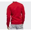 Adidas Logo Print Sports Pullover Hoodie Men Tops Light-Crimson FU6221
