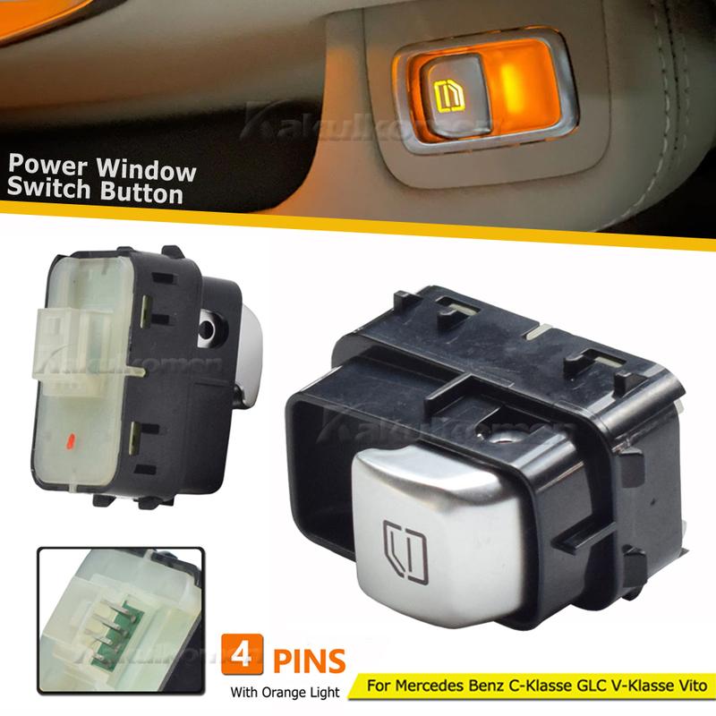 A2059051513 2059051513 Черный/Бежевый/Коричневый Кнопка стеклоподъемника на стороне переднего пассажира Для Mercedes-Benz C V-Klasse Vito GLC W205 2014-