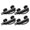 CMD Roof Carrier Mounting Roof Box Mounting Accessory Ceiling Mounting Compatible with Most Vehicles Straps, 4-Piece Set, U-Shaped Fasteners,