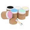200 Round and Pointed Double-headed Cotton Swab Sticks In A Colored Paper Box Disposable Makeup Remover