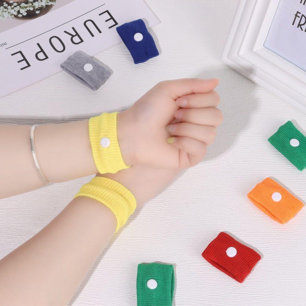 Preventing Vomiting Child Pregnant Women Wrist Guard Wrist Strap Sickness Wrist Band Cotton Wrist