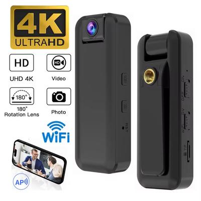 2025 Новая мини-камера L15 Ultra HD 4K Wifi Hotspot, портативная цифровая видеокамера, нательная камера, видеорегистратор ночного видения, миниатюрная видеокамера