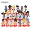 Фигурка Аниме Dragon Ball Z Супер Сайян Сон Гоку Сон Гохан Веджета Броли Пикколо Маджин Буу Набор Фигурок Действия Модель Подарки Игрушка