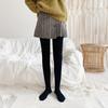 Женские колготки Высокая эластичность Плотная посадка Подчеркивающие изгибы тела Брюки для ягодиц Осень Зима Бархатная подкладка Леггинсы
