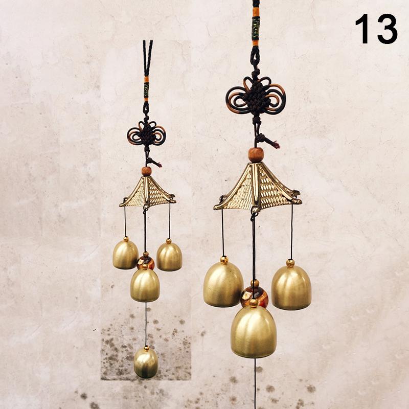 Antique Wind Chime Copper Yard Garden Outdoor Living Decoration Metal Wind Chime