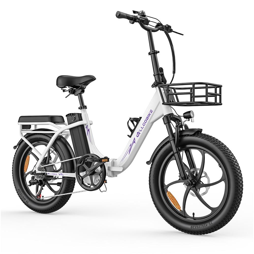 ALLGOBIKE AC20 Foldable Electric Bike,48V 20Ah Battery