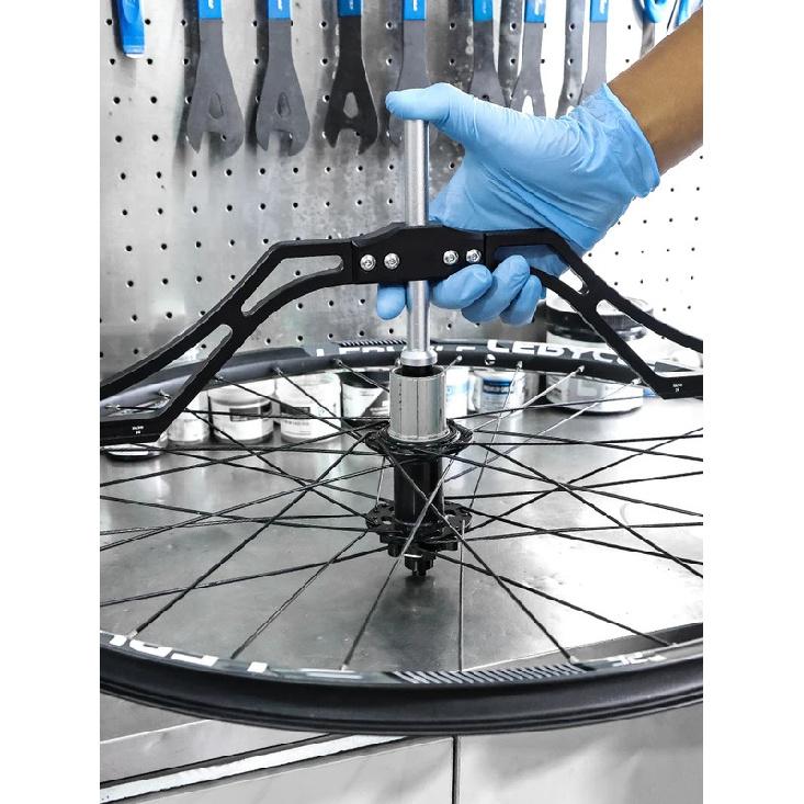 LEBYCLE Bicycle Wheel Alignment Gauge Bike Flower Drum Circle Center Positioning Calibrator For Bike 16" To 29" 700C Wheel Tools