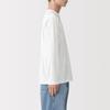 MUJI Мужская футболка с длинным рукавом из джерси Япония Оригинал Хлопок