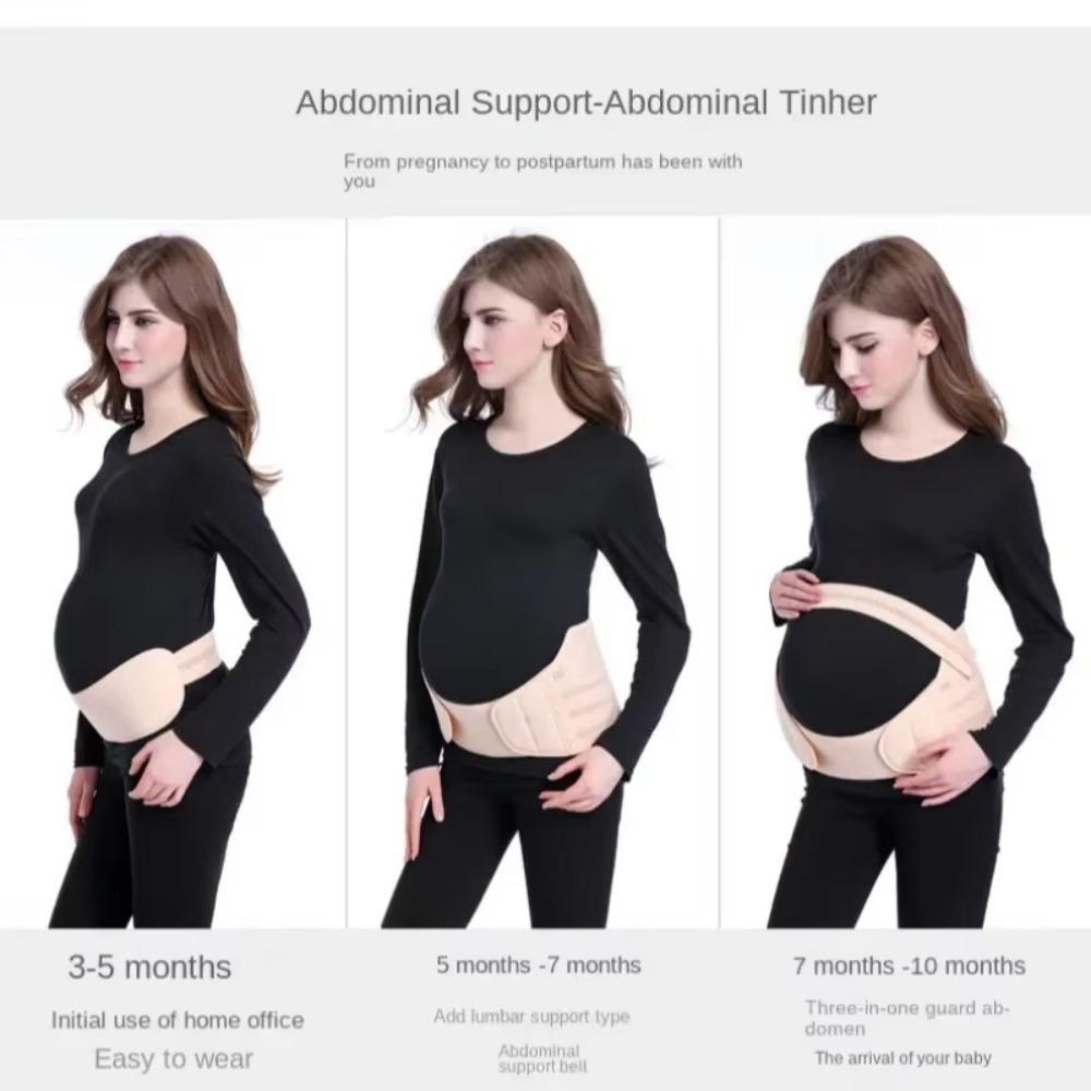 Двойной поддерживающий пояс для беременных, многоцелевой пояс для поддержки живота, пояс для беременных и кормящих матерей