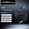 Магнитный кабель для зарядки USB-C CUKTECH 240 В с цифровым дисплеем