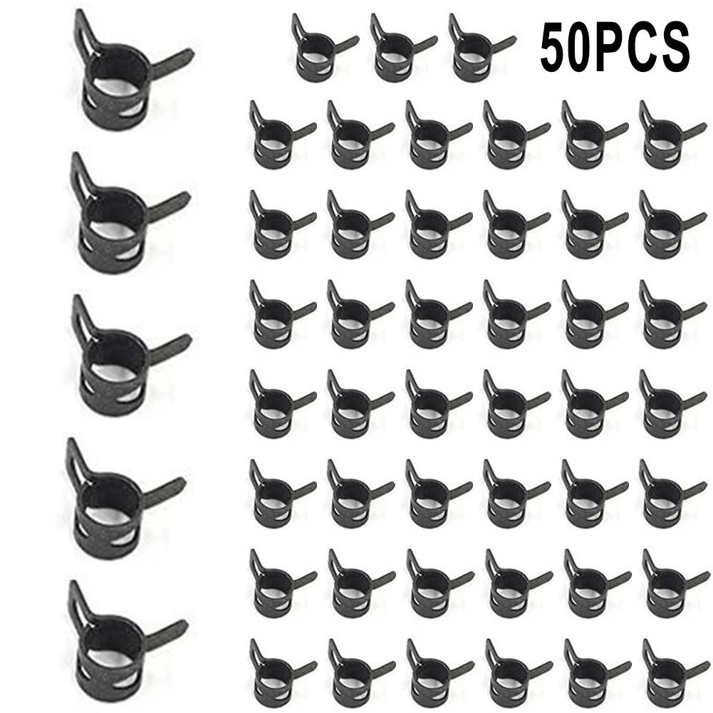 Пружинные хомуты для шланга Мини-крепеж для шланга Самозажимной хомут для водопроводной трубы