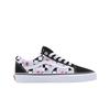 Old Skool Hibiscus Checkerboard Black