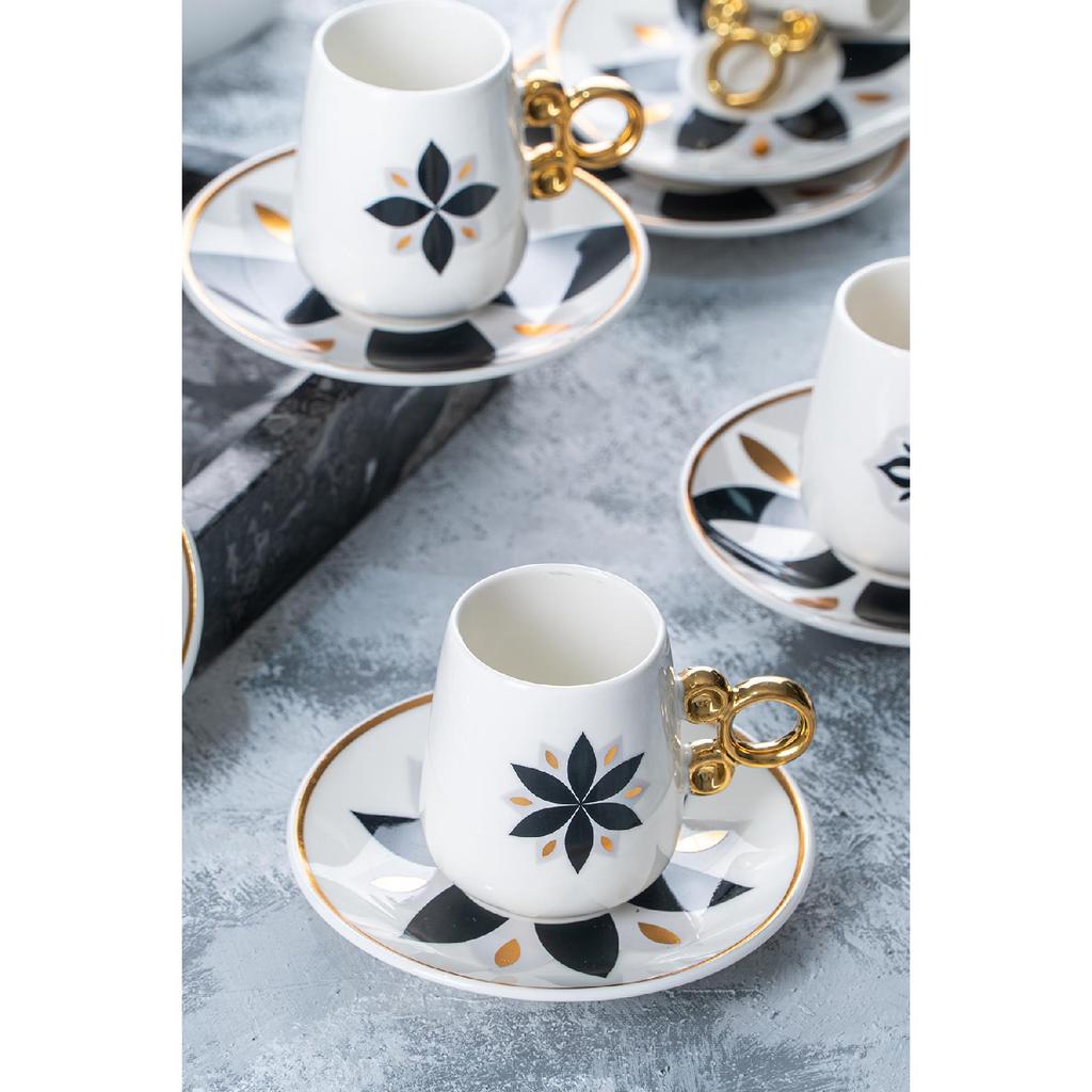 Набор из 6 кофейных чашек Maison - 90 мл