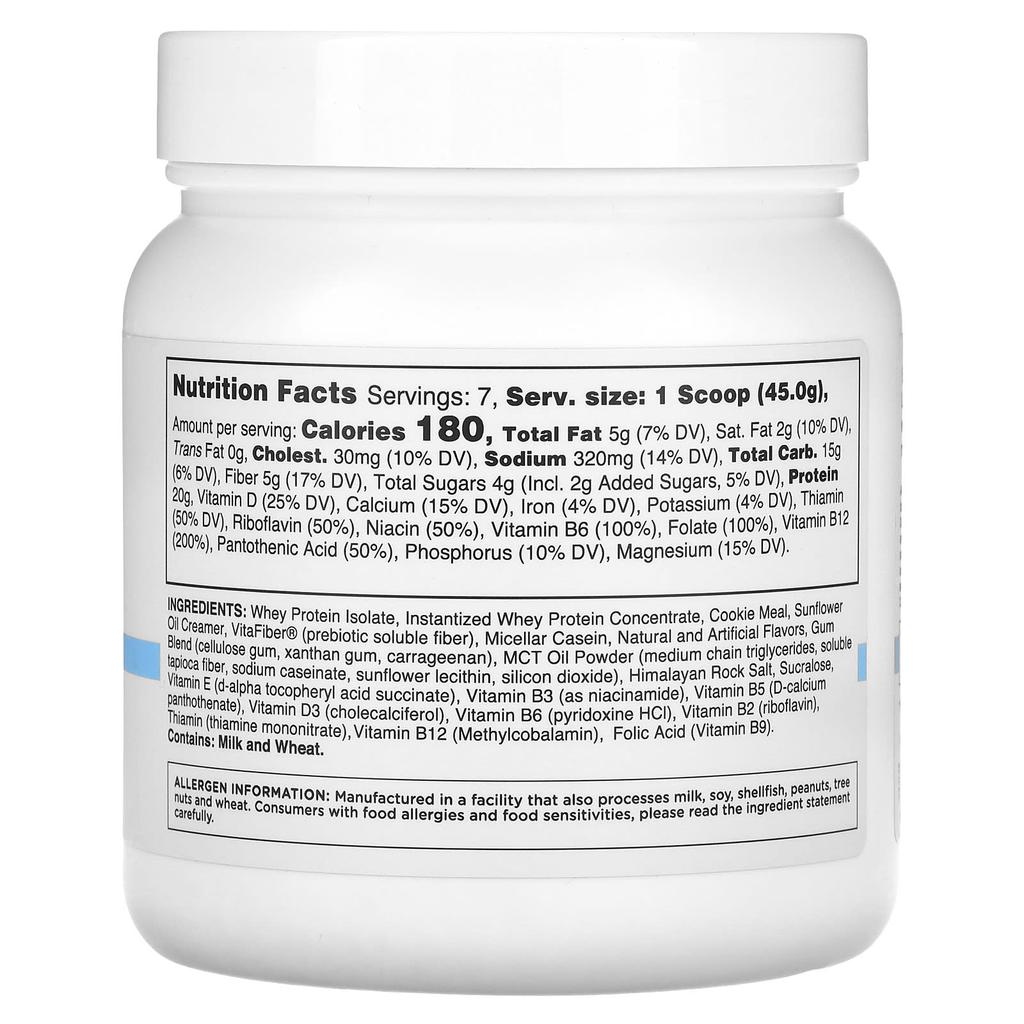 Everyday Meal Replacement Shake, Cookies & Cream, 315G(11.1Oz)