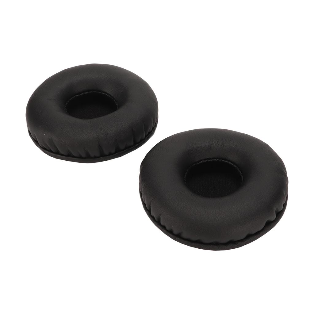 Replacement Earpads Soft Foam Artificial Leather Flexible Universal Ear Cushion Cover for 70mm