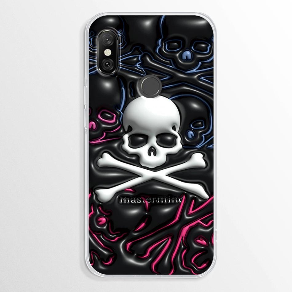 Чехол для Xiaomi Redmi Note 6 Pro Мраморный Прозрачный Мягкий ТПУ Задняя крышка Для Xiaomi Redmi Note 6 Note6 Pro Силиконовый Чехол Бампер Fundas