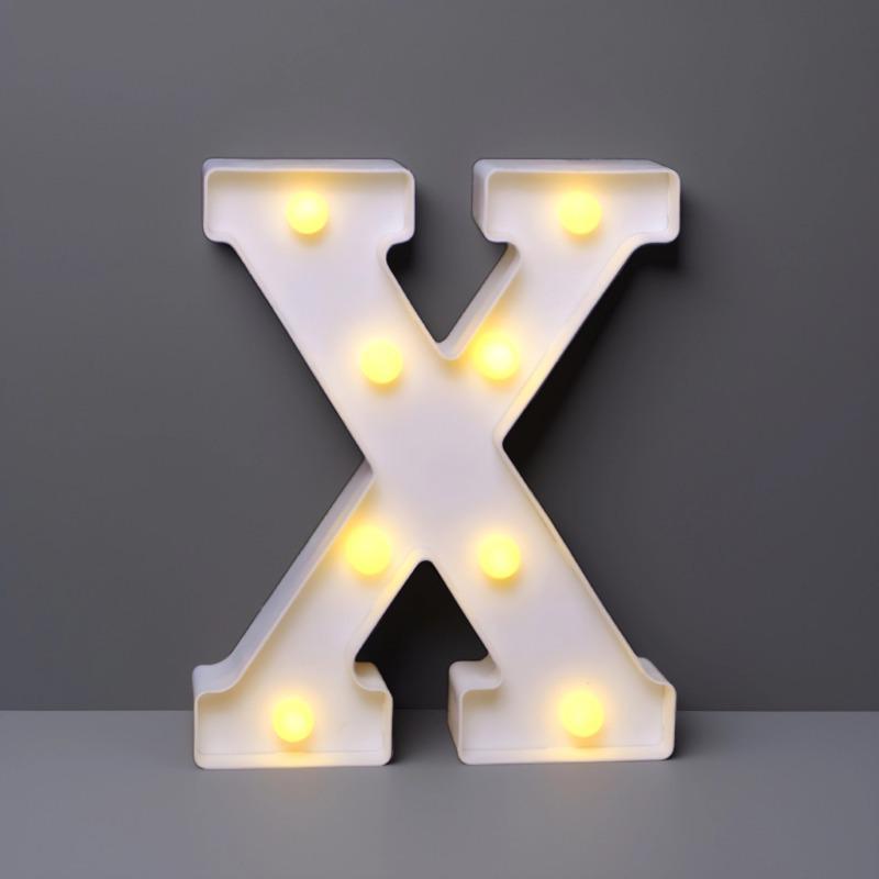 22 см светодиодные буквы и цифры для мероприятий - Идеально для дней рождения и предложений.