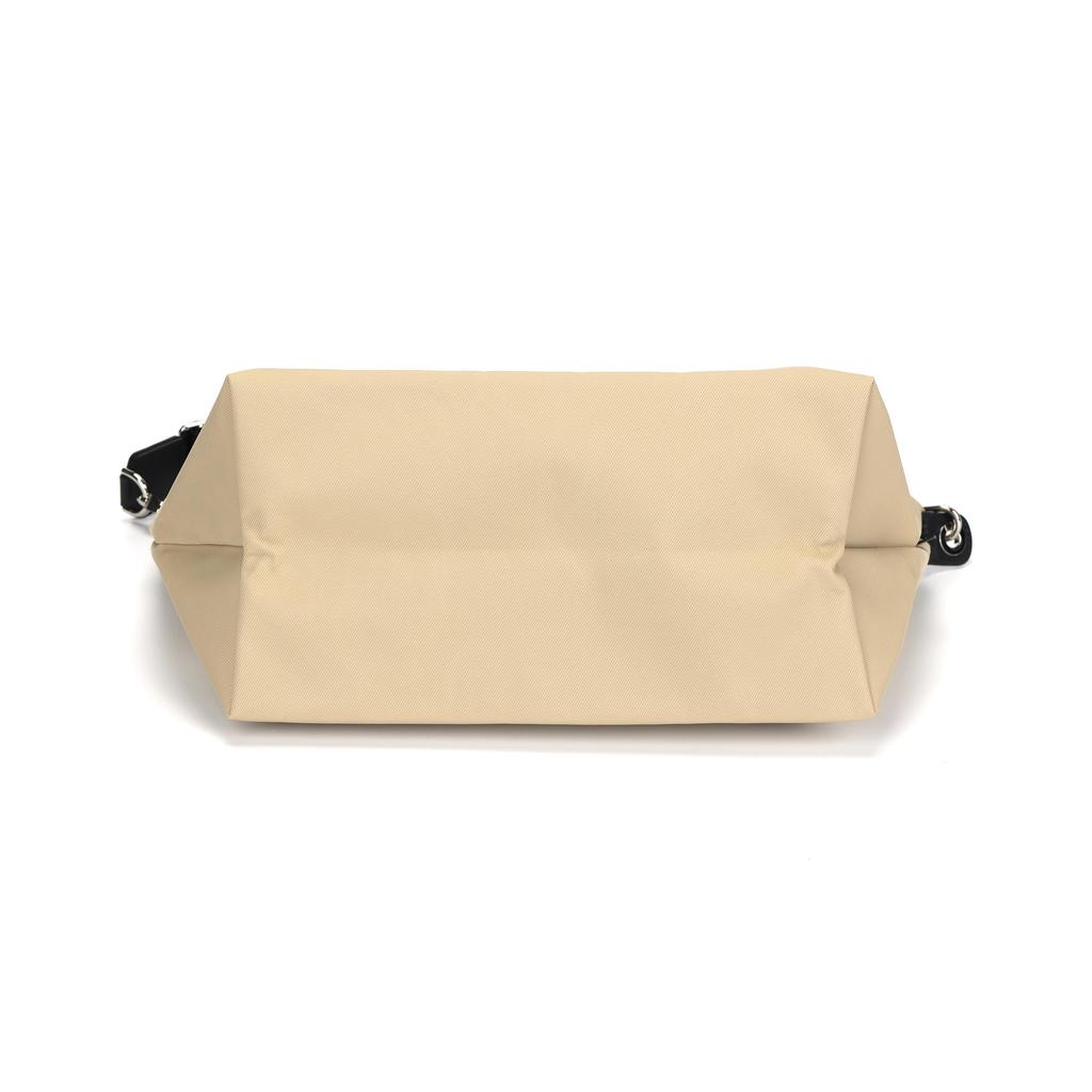 Longchamp Le Pliage Energy Logo Embossed Zipper Closure Recycled Canvas Tote Bag Women Tote Beige 1515HSR299