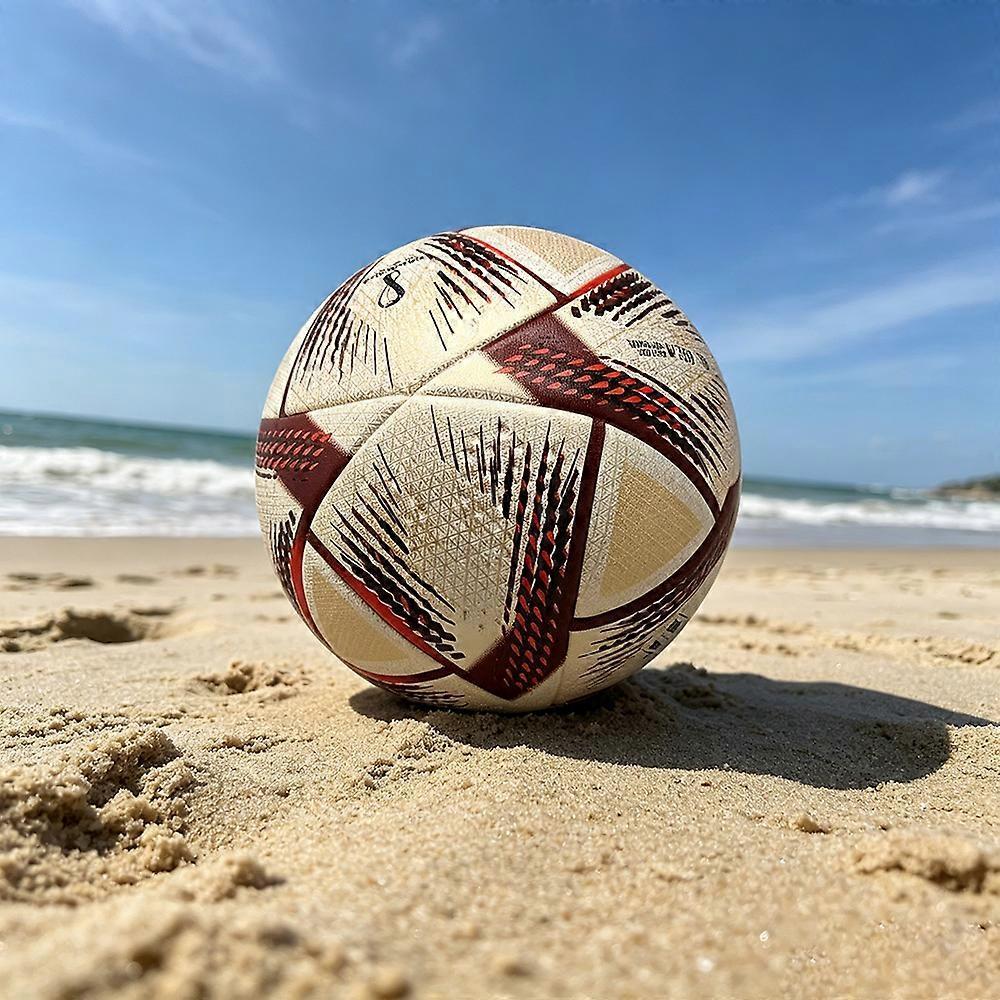 2022 Qatar Brown World Cup Soccer Ball for Training and as a Gift