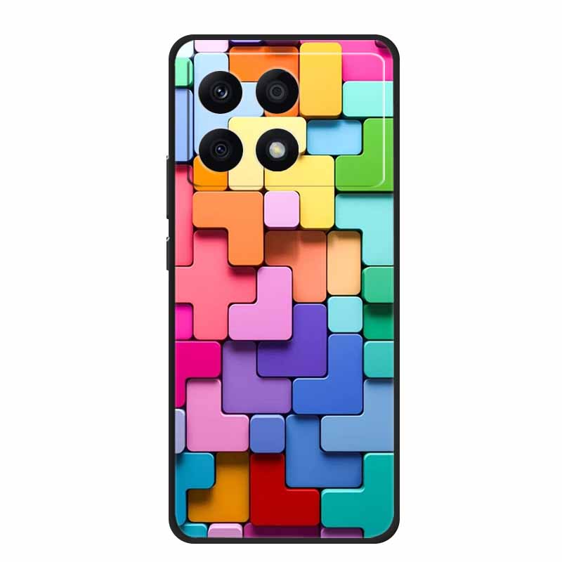 Для Xiaomi Poco X6 Pro 5G Чехол Роскошный ТПУ Силиконовая Задняя Крышка Чехлы для Телефона для Xiaomi Poco X6 Мультяшный Защитный 2311DRK48I Funda