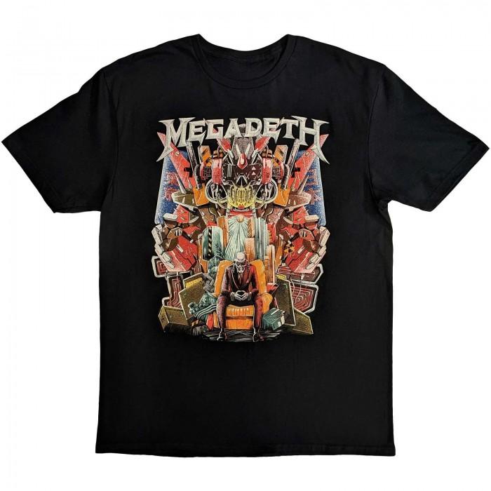 Megadeth Хлопковая футболка унисекс для взрослых Будокан