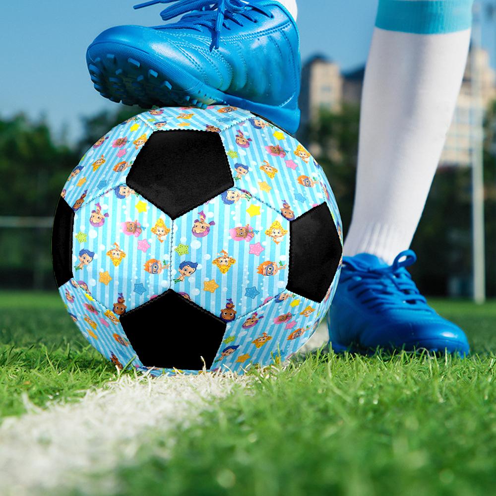 Bubble Guppies Theme Size 5 Soccer Ball, Suitable for Both Indoor and Outdoor Matches, a Gift Suitable for Everyone.