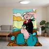 Плед P-Popeye-ES Супер Теплый Уютный Плюшевый Анимационный Плед Ребенок Мультяшный Домашний Диван Спальня Подарок