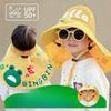 Children's Hat with Fan Shawl Hat In Summer Large Brim Boys and Girls Breathable Sun Protection Outdoor Sun Hat