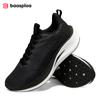 BAASPLOA Кроссовки мужские с карбоновой пластиной, ударопрочные, износостойкие, легкие, дышащие, сетчатые кроссовки для бега на открытом воздухе для мужчин