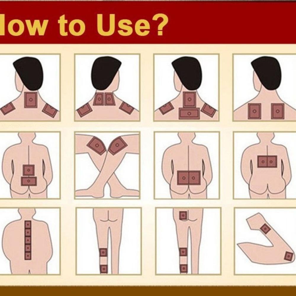 8 шт./пакет китайский обезболивающий пластырь колено шея артрит суставные боли травяной стикер самонагревающийся обезболивающий пластырь