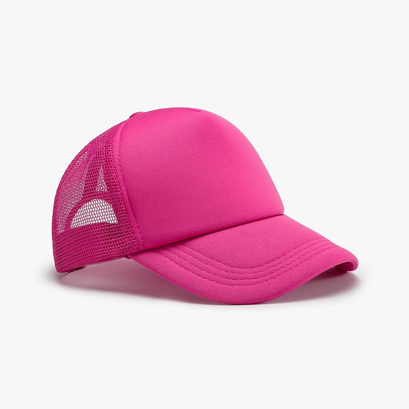 Breathable Mesh Baseball Caps For Men Women Summer Outdoor New Sunhat Solid Sunscreen Cap Sports Cycling Fishing Running Hats